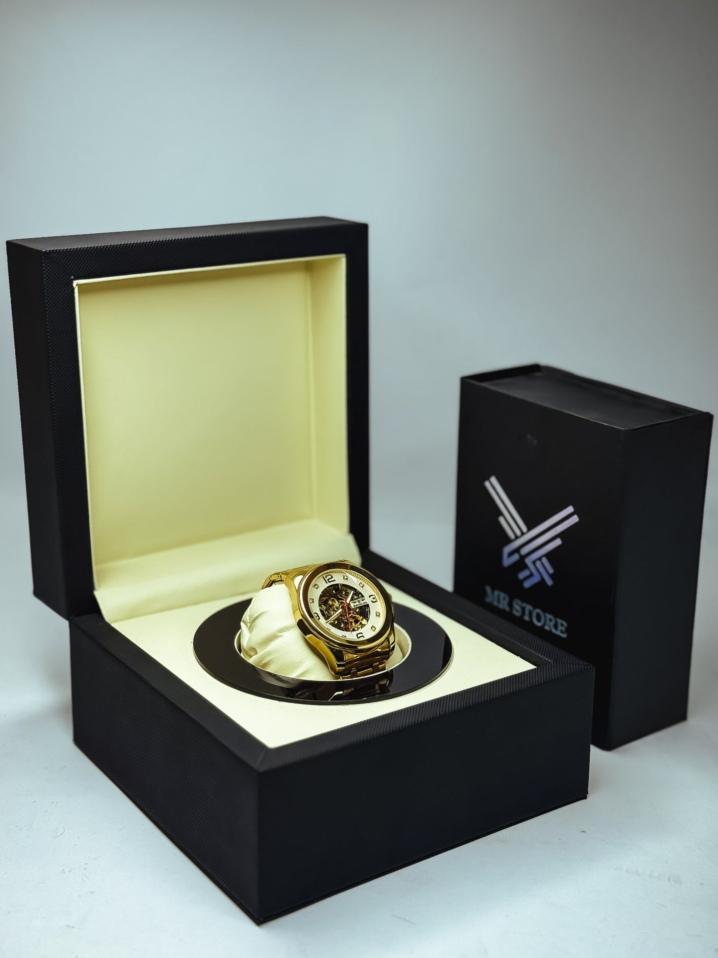 Bagolee Mechanical Skeleton Watch