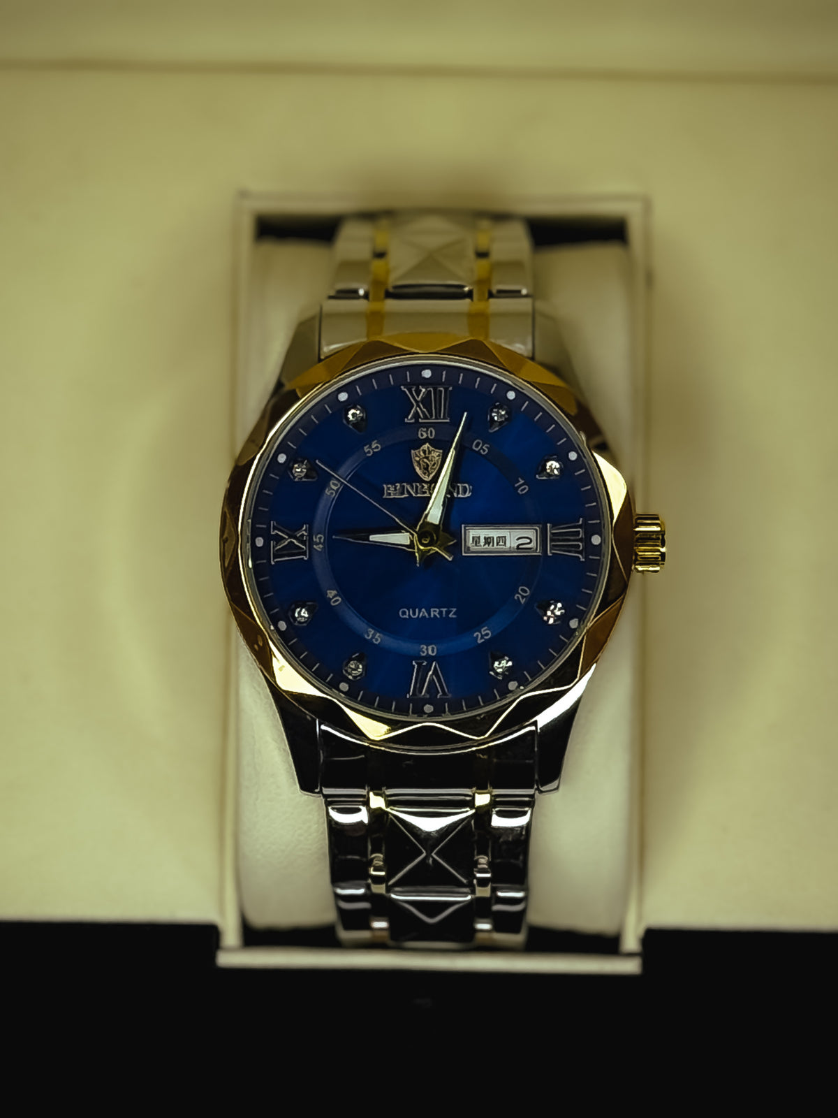 BINBOND Luxury Business Quartz Watch