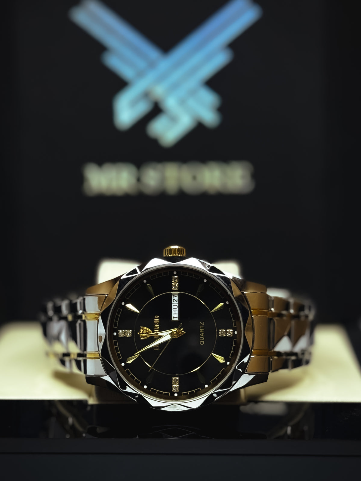 BINBOND Luxury Business Quartz Watch