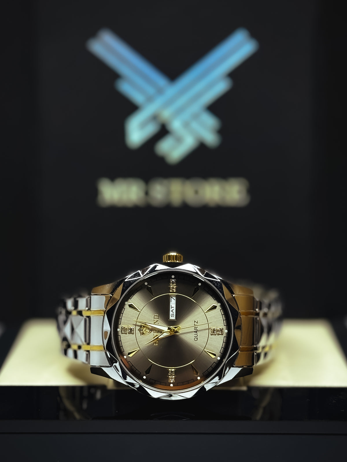 BINBOND Luxury Business Quartz Watch
