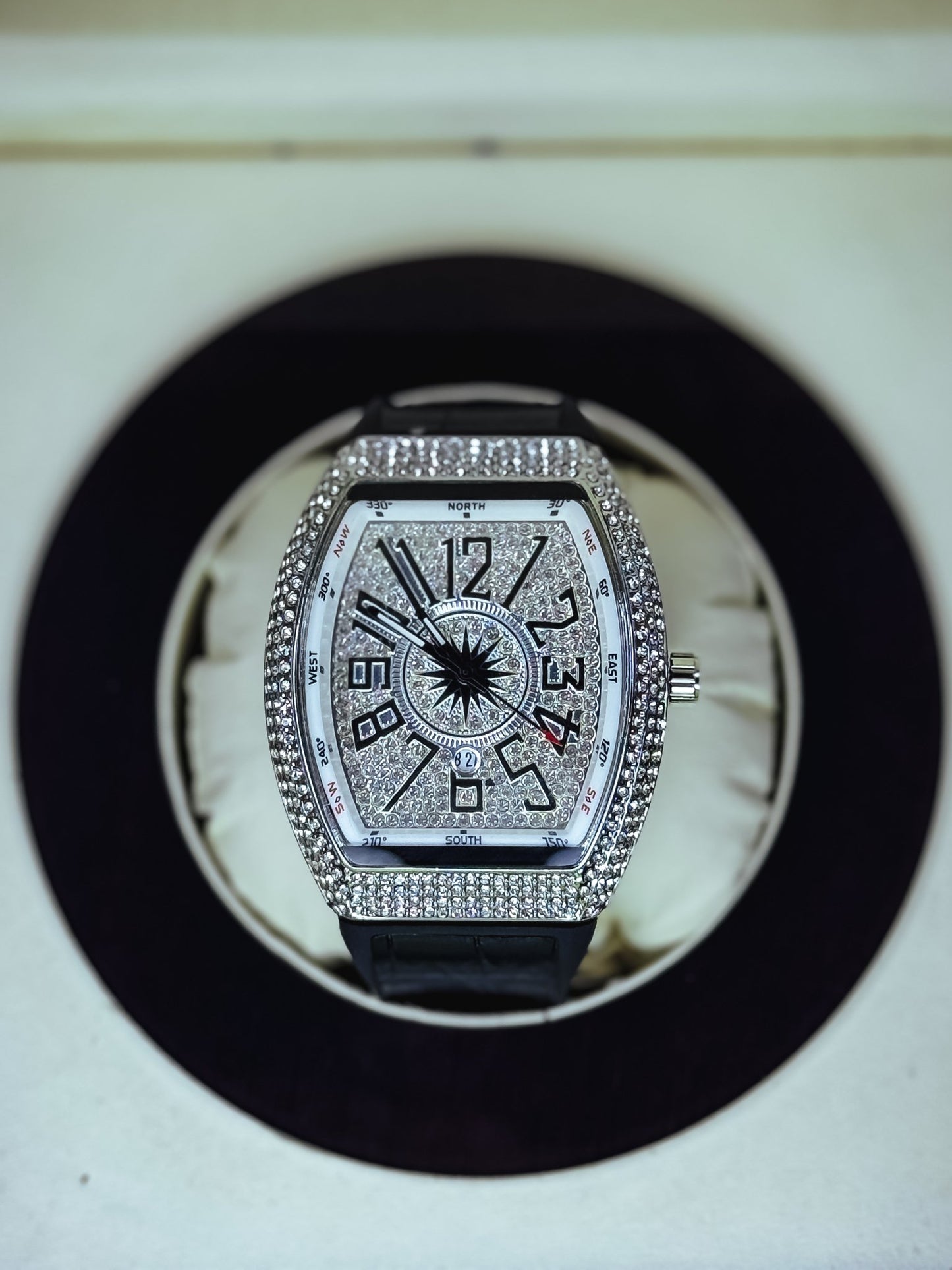 Franck Muller Vanguard Yachting Diamonds