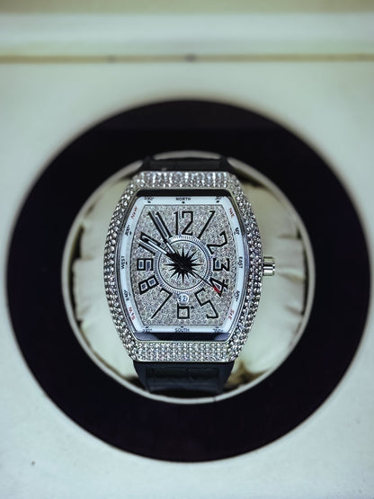 Franck Muller Vanguard Yachting Diamonds