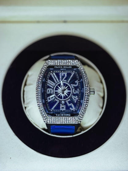 Franck Muller Vanguard Yachting Diamonds