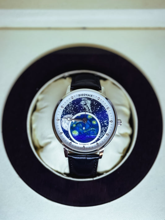 Dieovale Automatic Starry Night Moon Phase