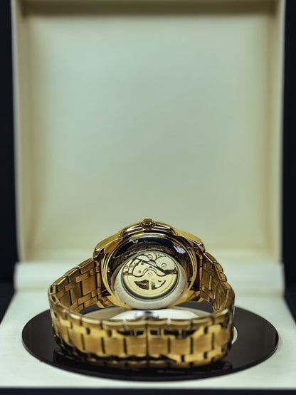 Bagolee Mechanical Skeleton Watch