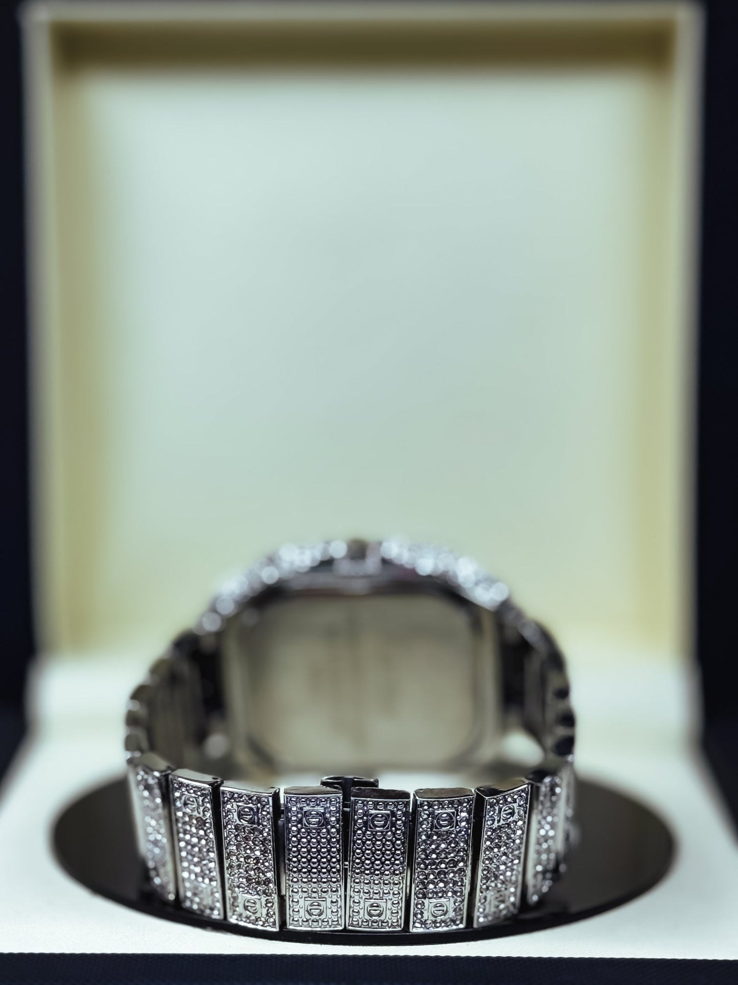 Iced Out Custom Cartier Santos