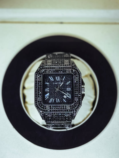 Iced Out Custom Cartier Santos