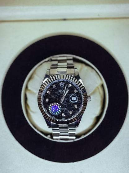 Rolex Iced Dial Date just