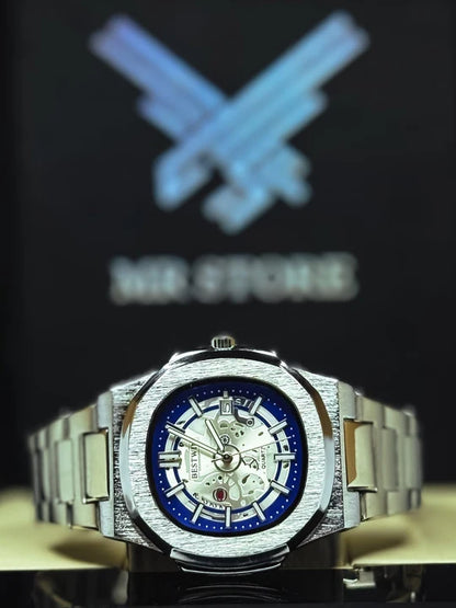Bestwin Quartz Skeleton Watch