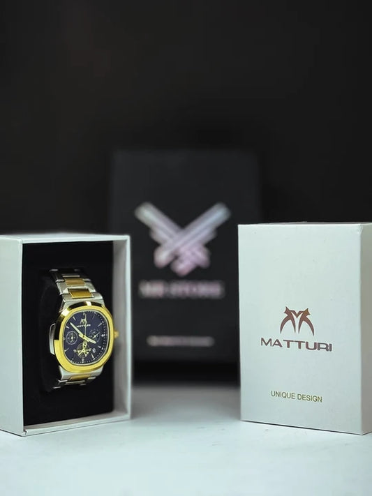 Matturi Chronograph Watch with Free Premium Box