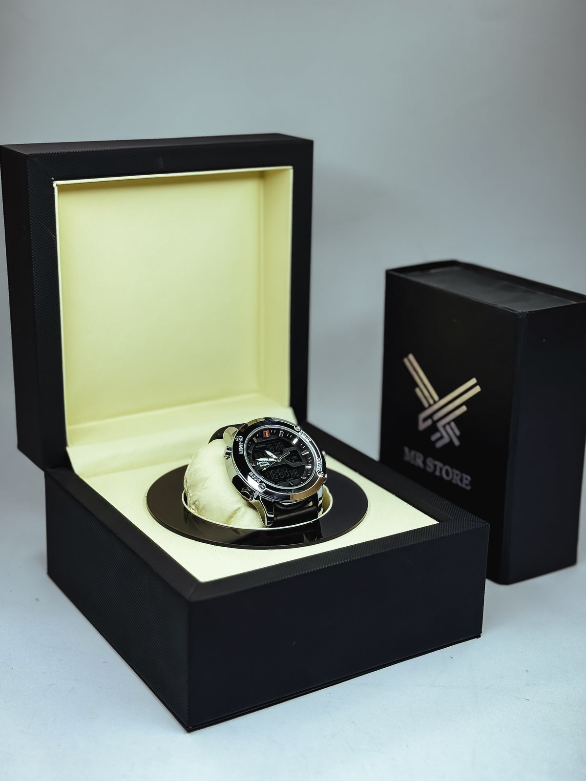 Edifice Dual-Time Watch (Waterproof)