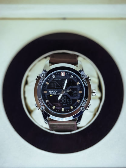 Edifice Dual-Time Watch (Waterproof)