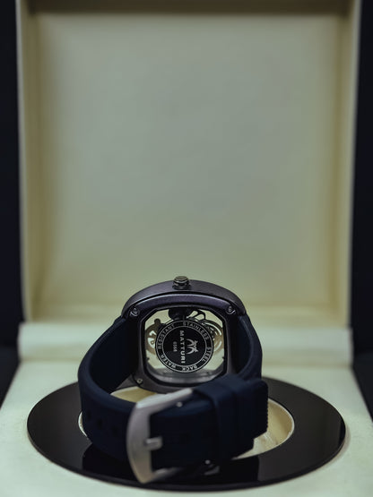 Matturi Skeleton Analog Watch
