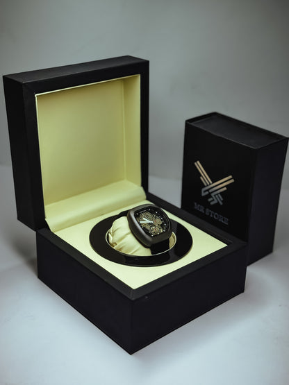 Matturi Skeleton Analog Watch